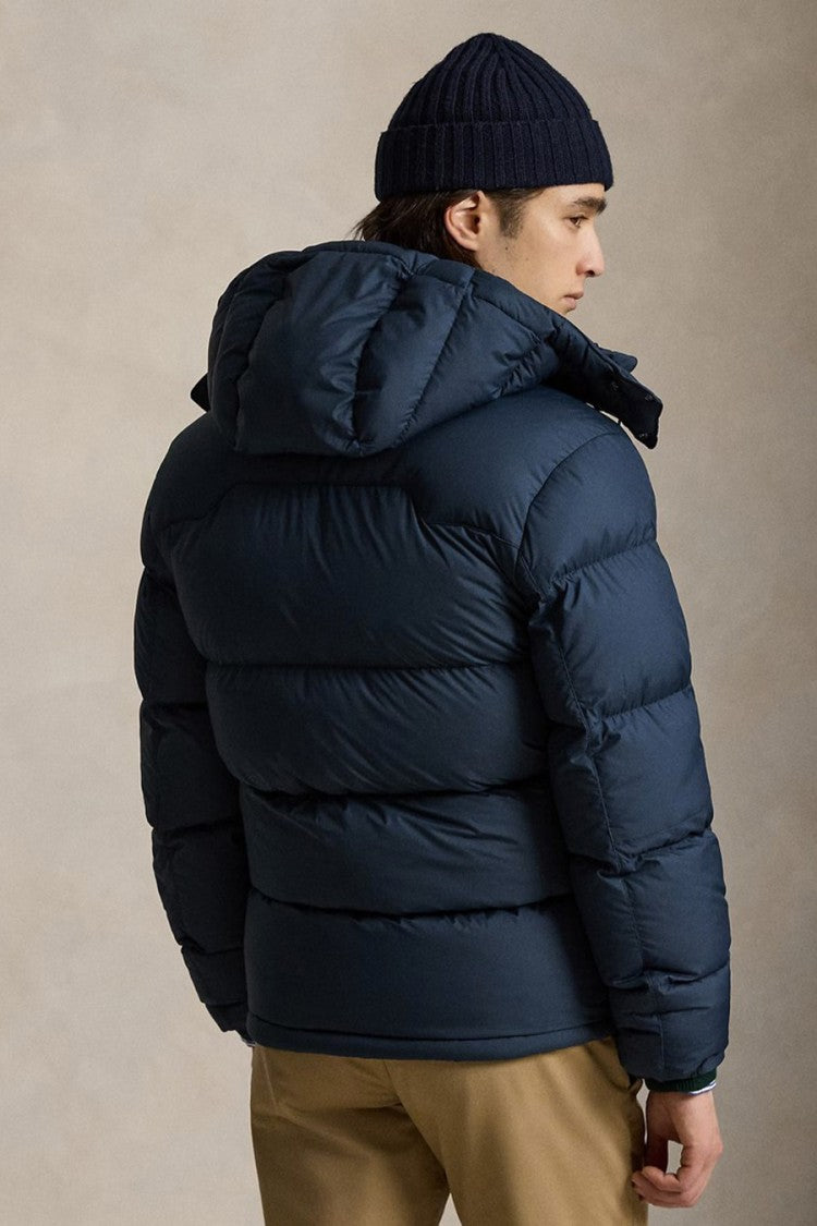 Polo Ralph Lauren Navy Hooded Down Puffer Jacket