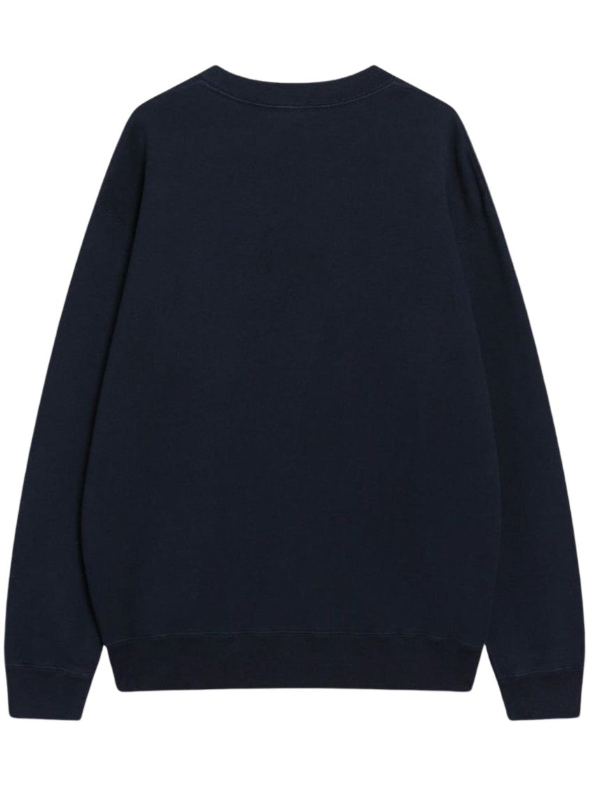 J. W. Anderson Navy Cotton Sweatshirt With Subtle Embroidered Logo