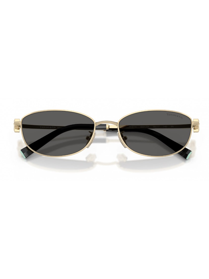 Tiffany & Co. 3115 Sole Narrow Oval Metal Sunglasses