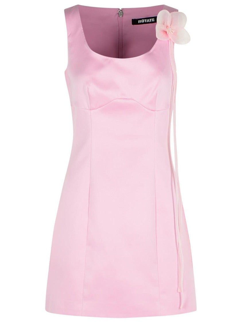 Rotate Pink Polyester Dress