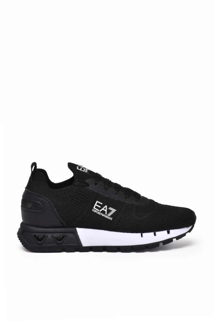 Ea7 Emporio Armani Polyester Sneakers - Black/White
