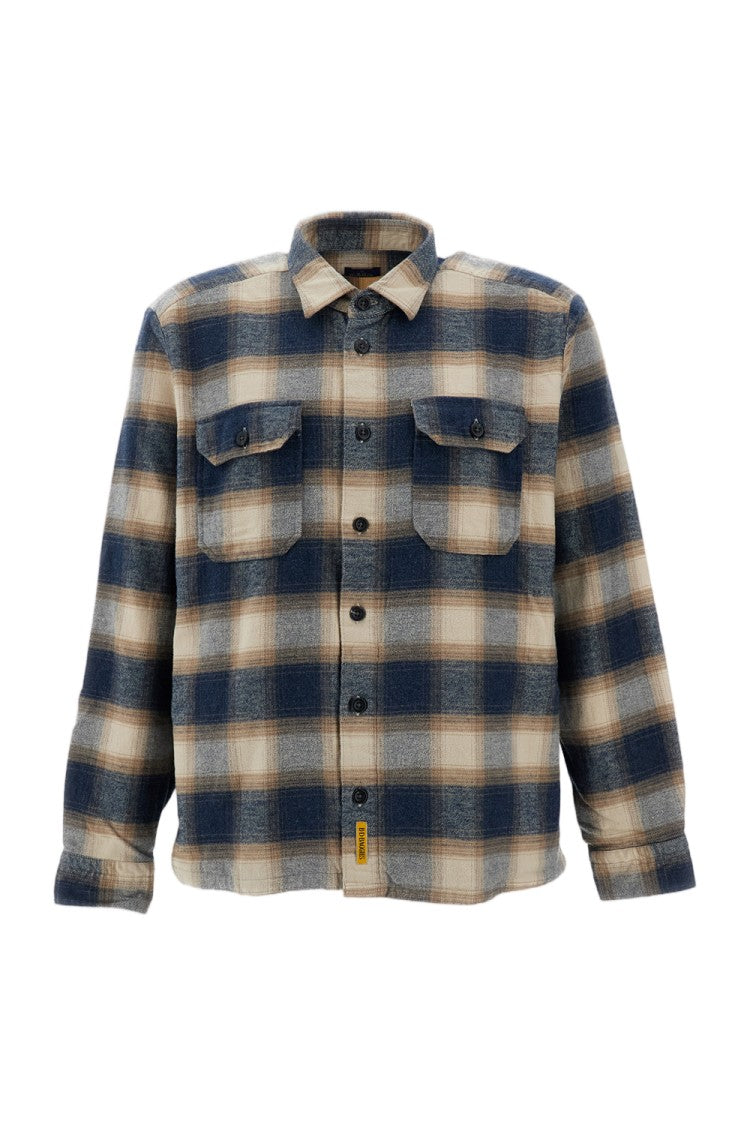 Bdbaggies Multicolor Union Check Heavy Cotton Flannel Overshirt