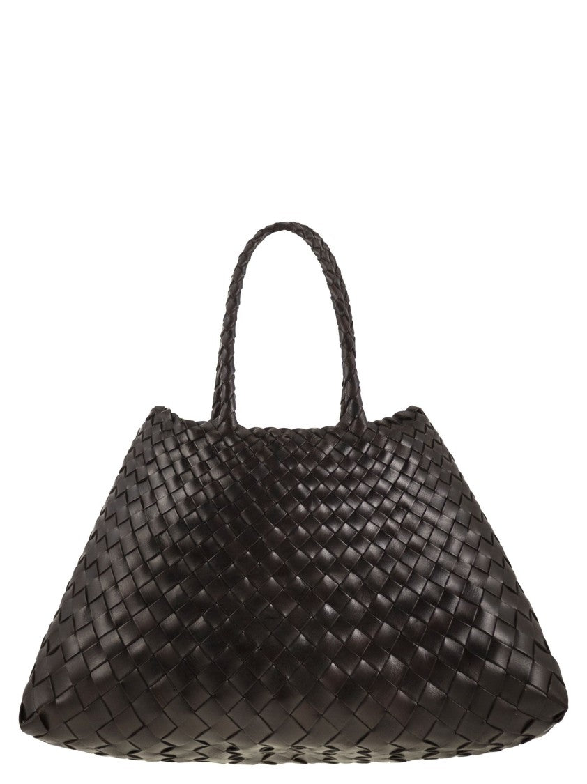 Dragon Santa Croce Small - Woven Leather Bag