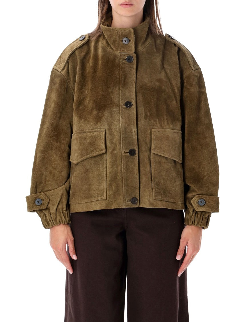 Sessùn Aland Boxy Cropped Flap Pocket Jacket
