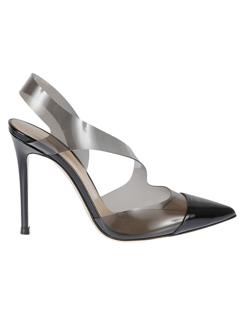 Gianvito Rossi Translucent Smoky Pumps