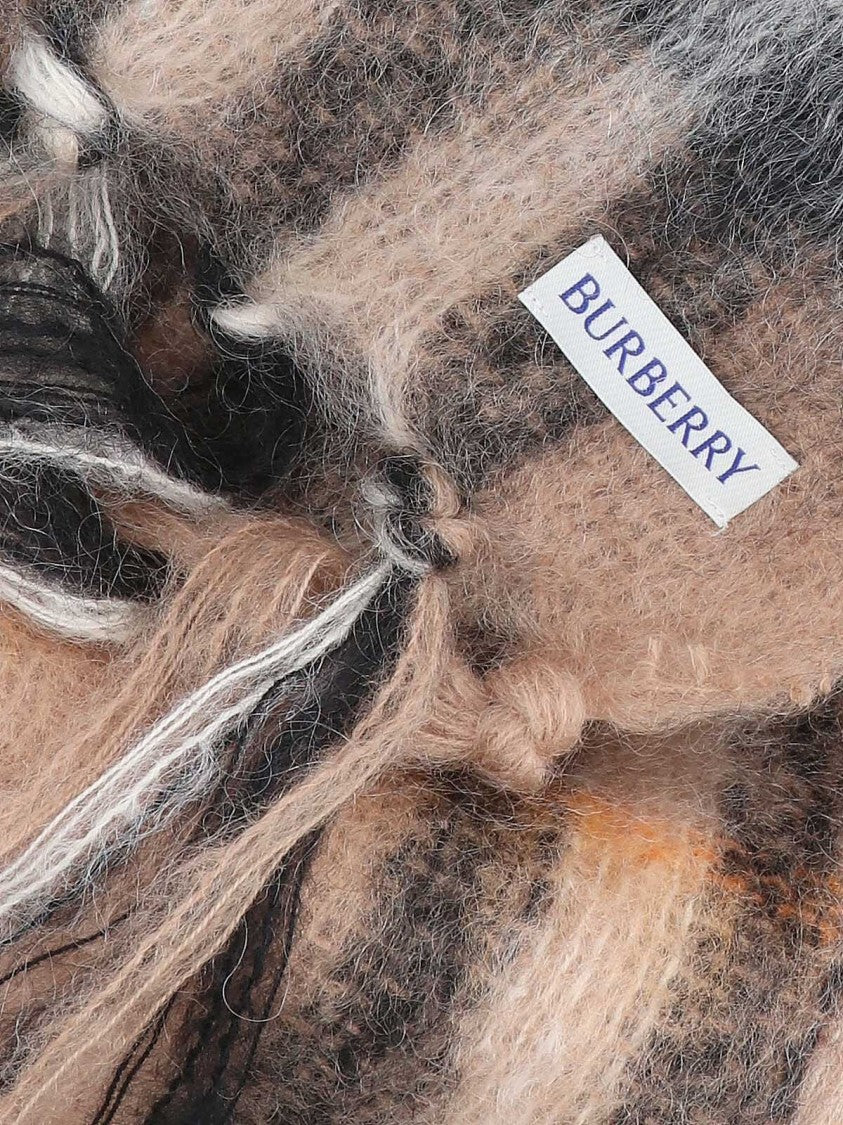 Burberry "Check" Scarf – Beige