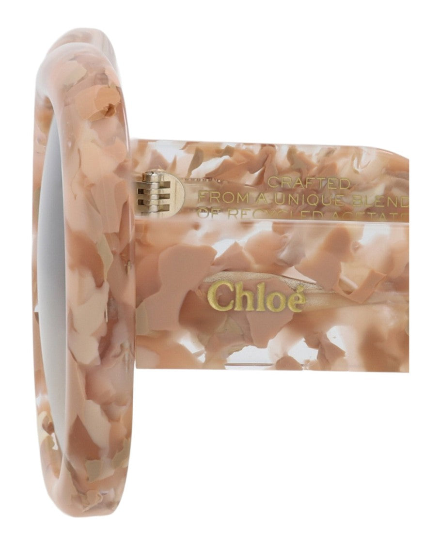 Chloé Square-Frame Sunglasses In Recycled Acetate With Gradient Lenses