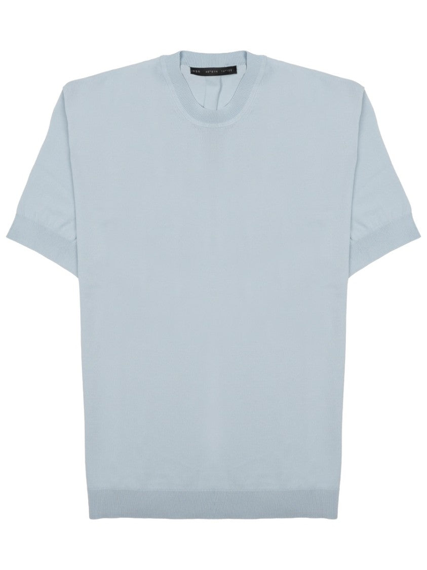 Low Brand Crew Neckline Fine Texture Viscose Top