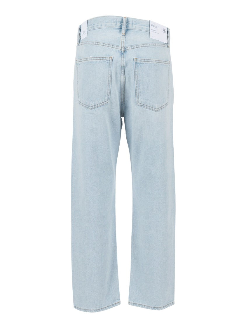 Agolde 90S Crop Mid Rise Jeans