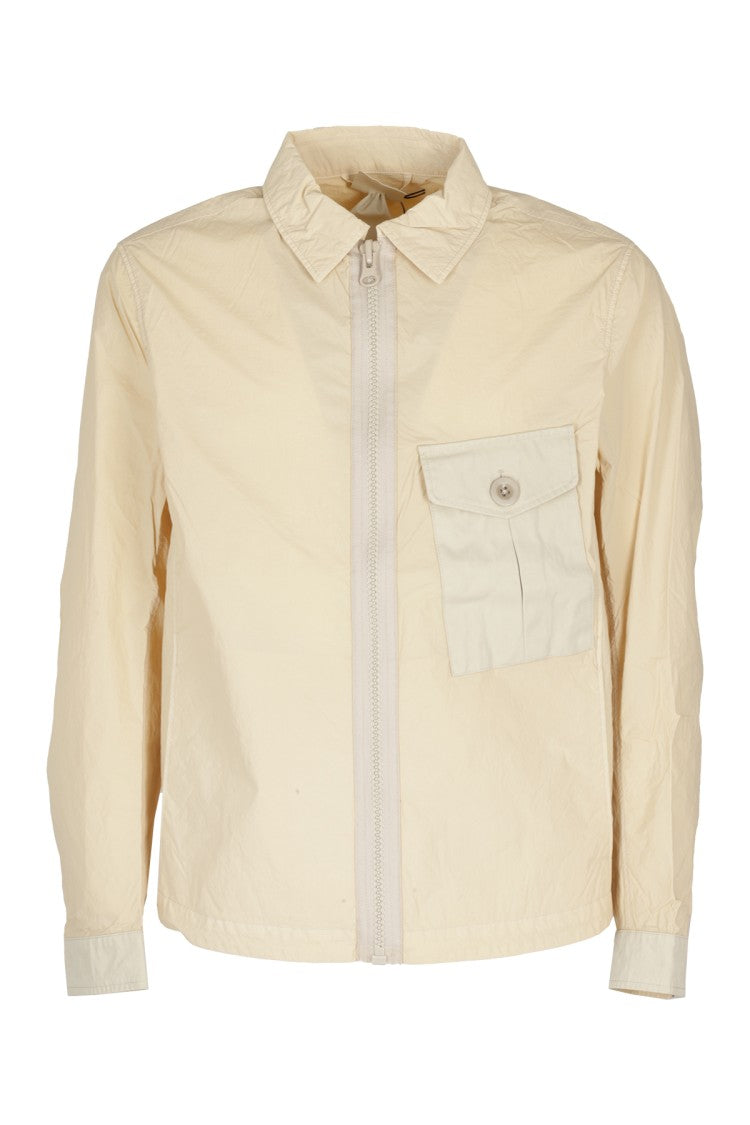 Ten C Sand Beige Nylon Jacket