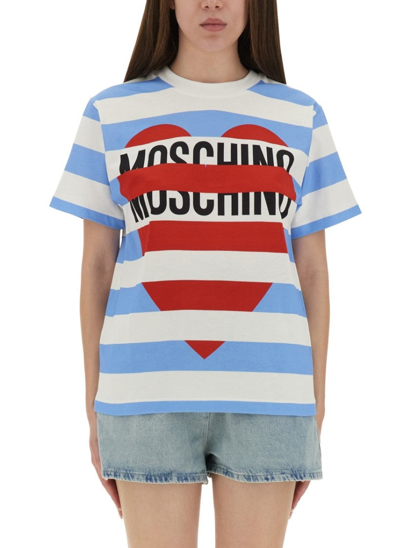 Moschino Regular Fit Cotton T-Shirt