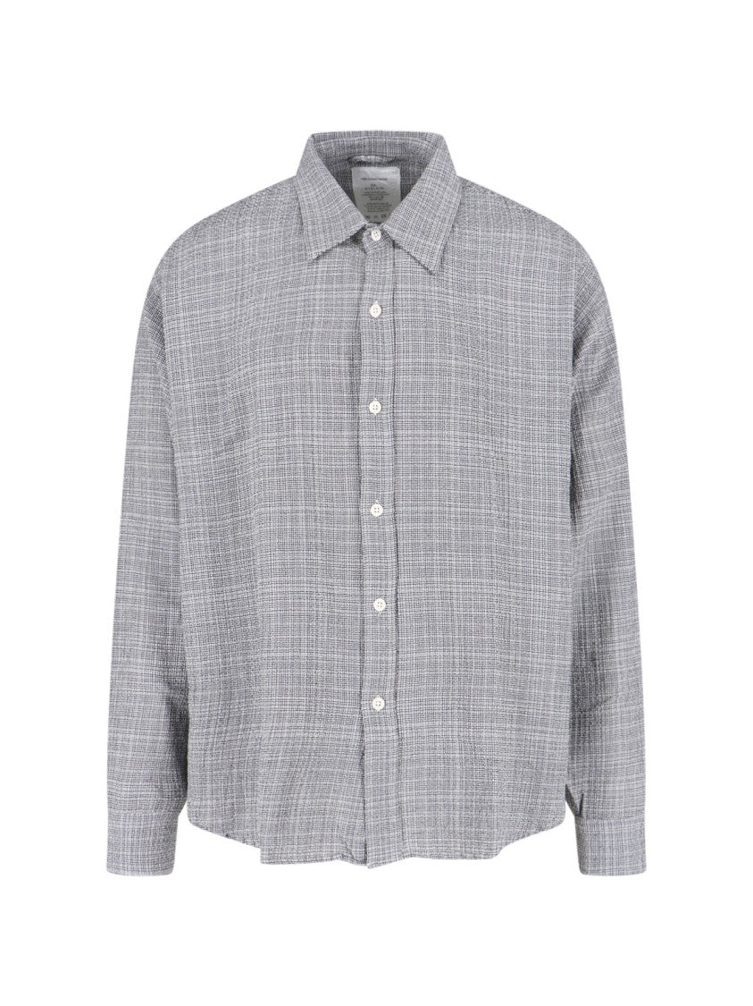 Mfpen Checked Shirt, Cotton Blend, Checked Pattern