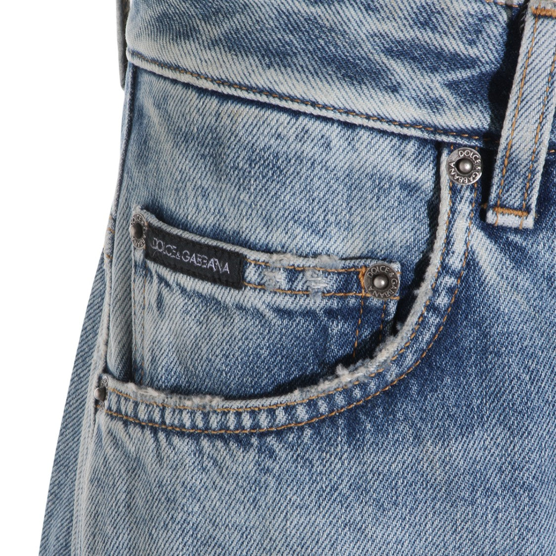 Dolce & Gabbana Classic Straight-Leg Denim Jeans