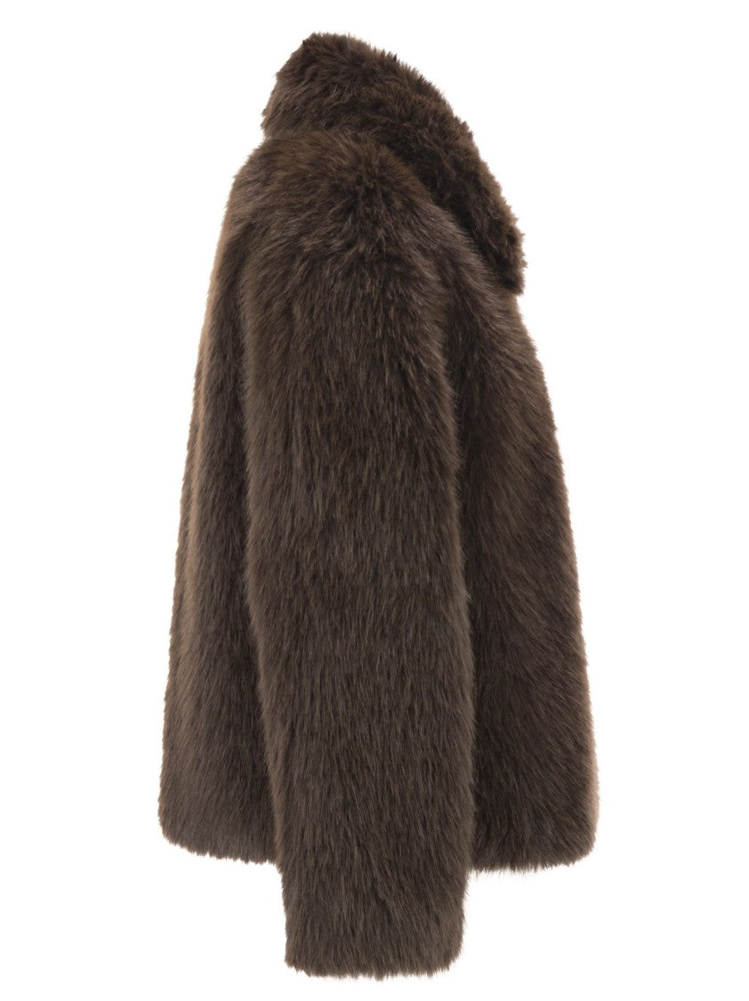 Max Mara Brenta1234 - Soft-Effect Crop Jacket