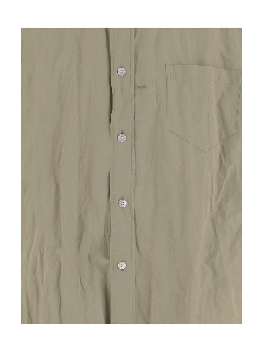 Willy Chavarria Cotton-Blend Shirt With A Crinkled Texture