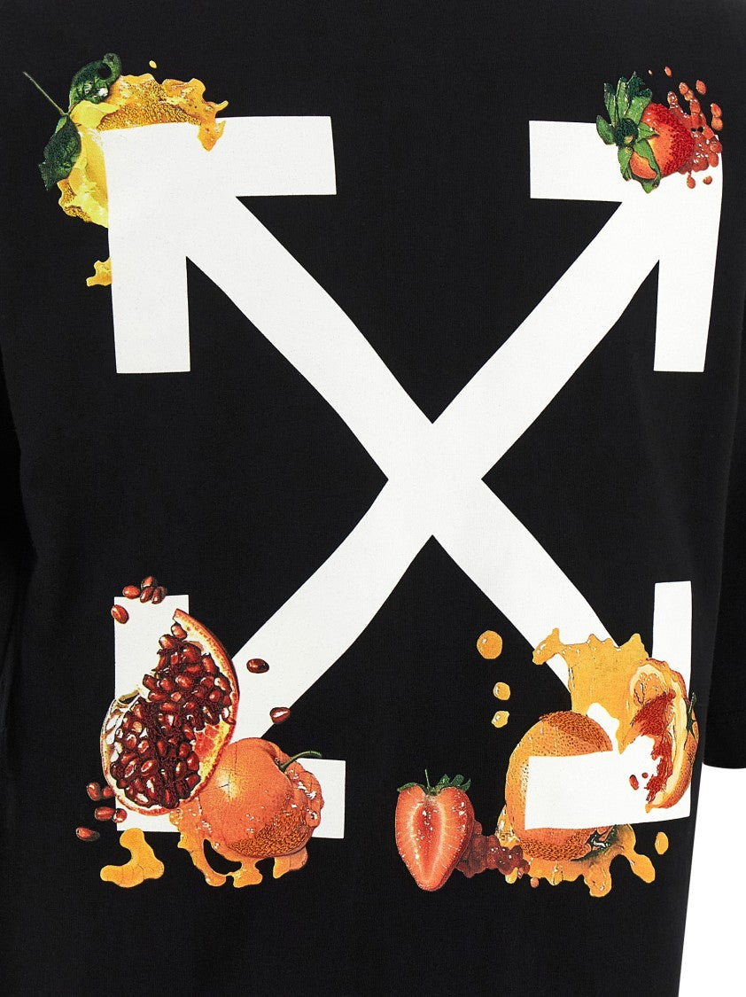 Off-White Emb Fruits Arrow' T-Shirt