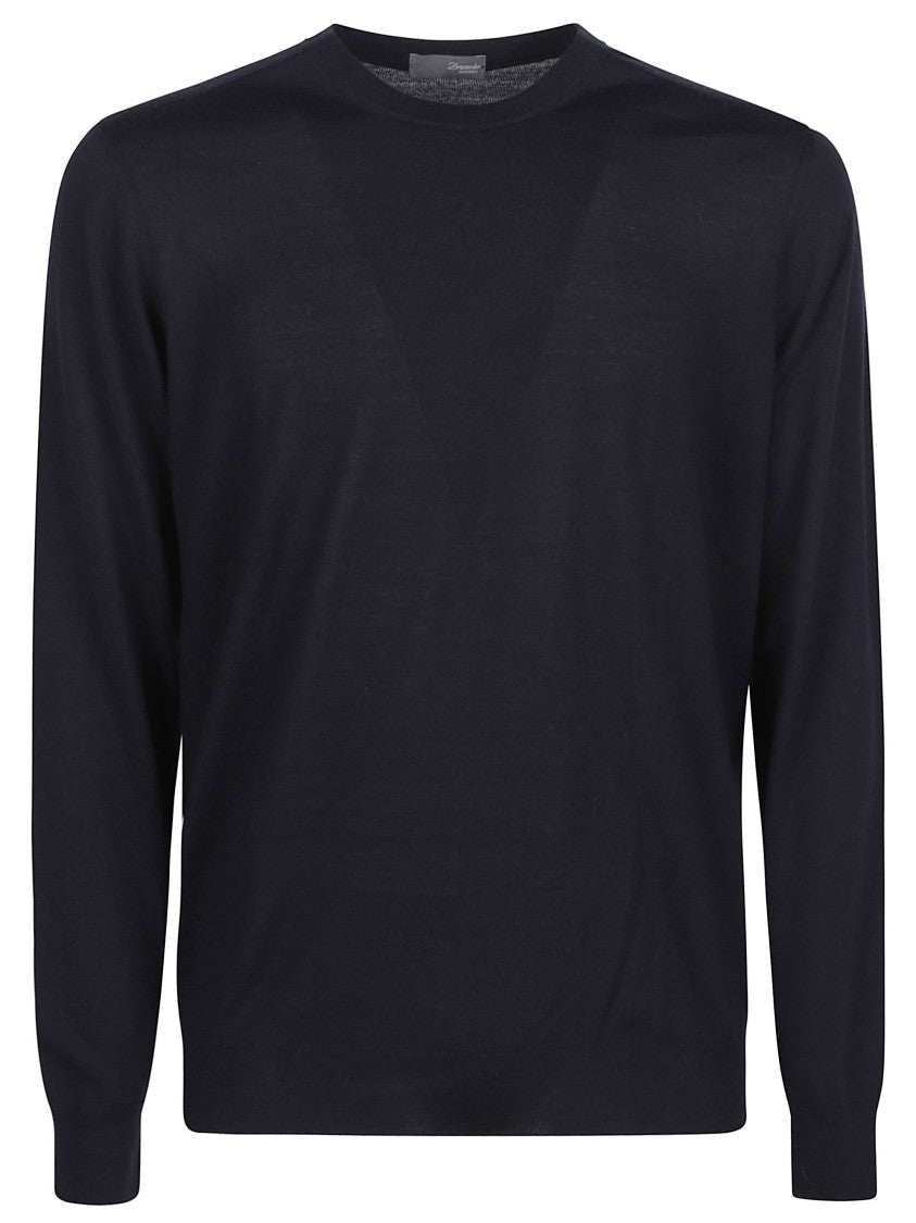 Drumohr Round Neck Long-Sleeve Sweater