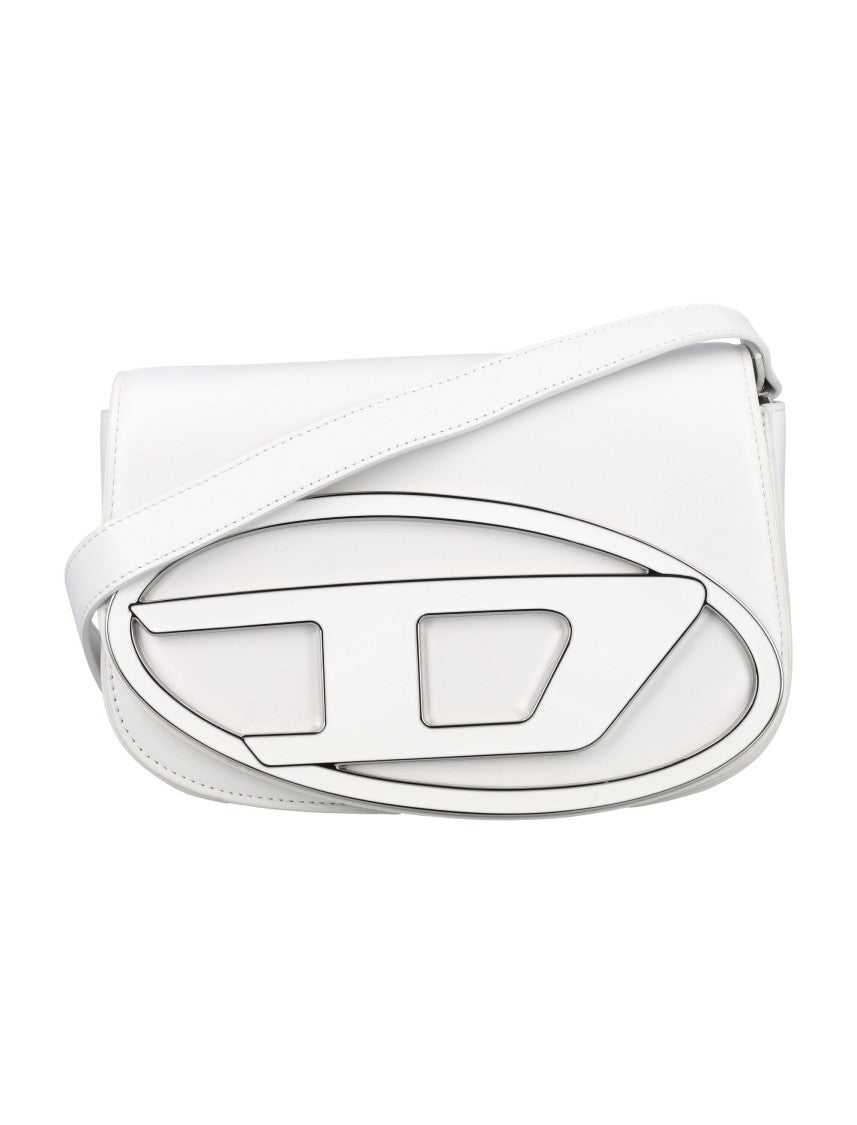 Diesel 1 Dr M Structured White Shoulder Bag