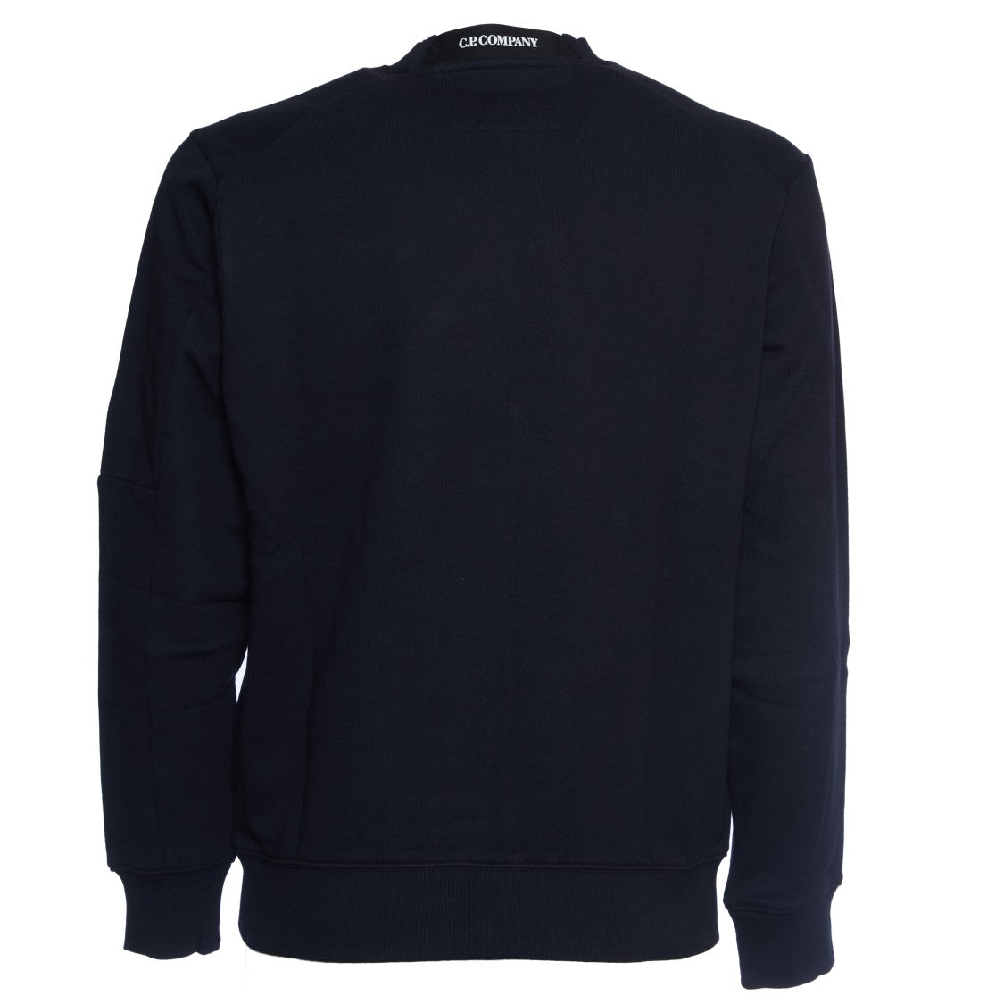 C.P. Company Diagonal Raised Fleece Crew Neck Lens Sweatshirt