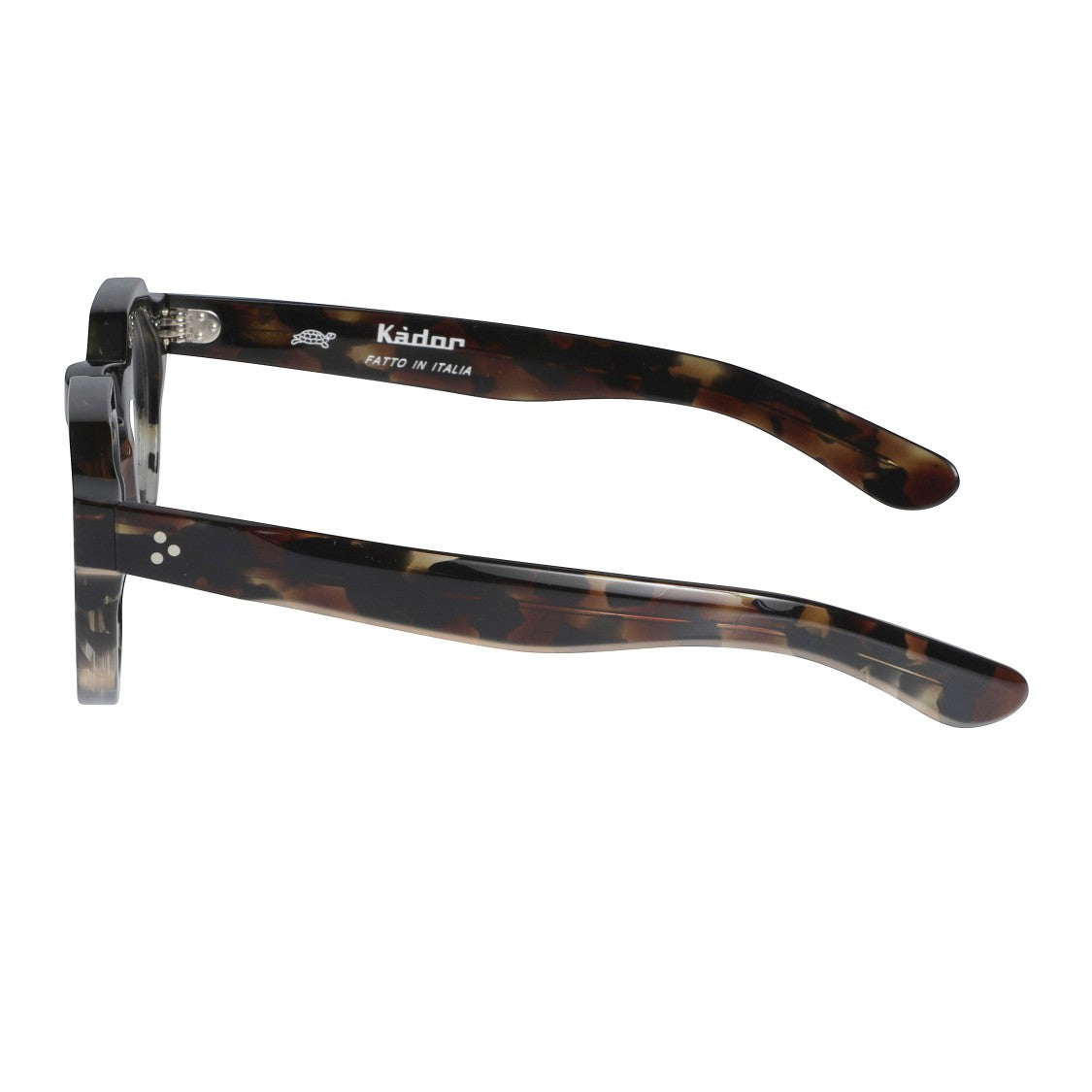 Kador Spike Bold Tortoiseshell Rounded Frame Eyeglasses
