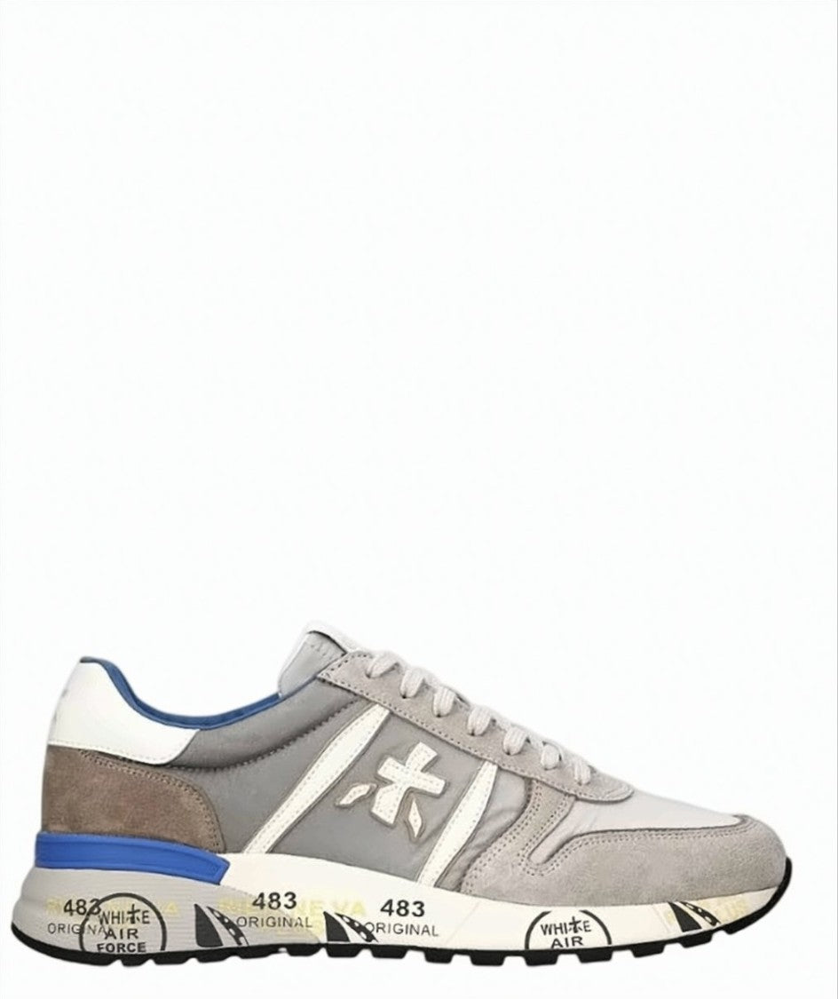 Premiata Lander 8009 Suede Insert Sneakers