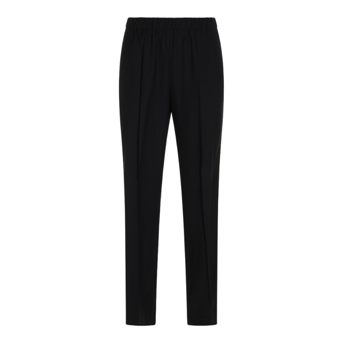 Fabiana Filippi Straight-Leg Trousers With Gathered Waistband And Seam Detail