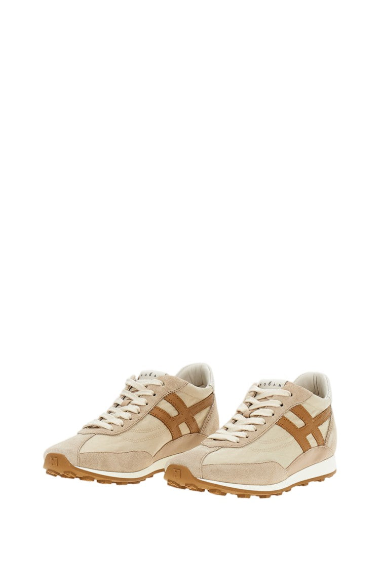 Hogan Beige Hogan H699 Allacciato H Sneakers