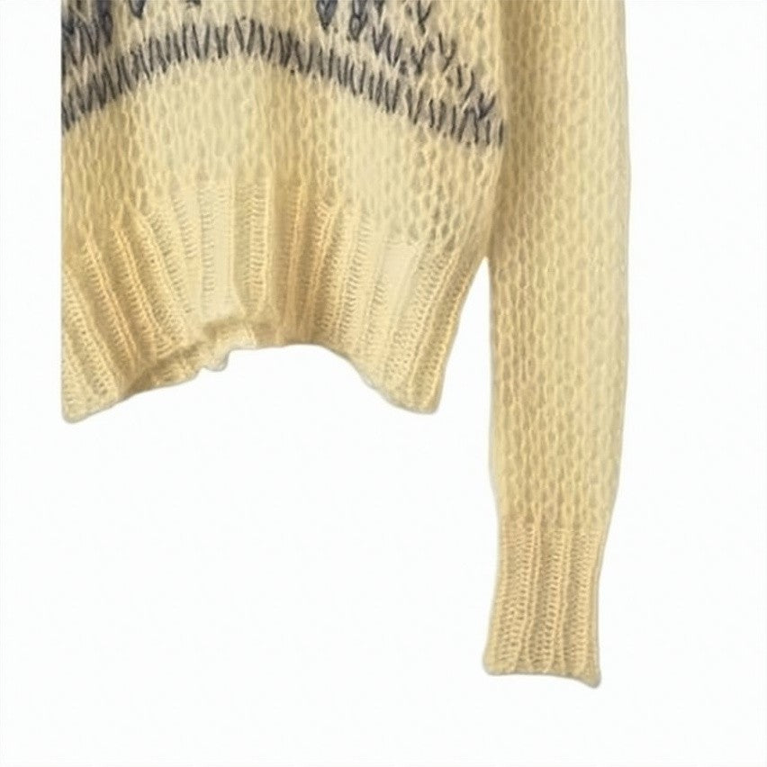 Oamc Soft Mohair Blend Sweater
