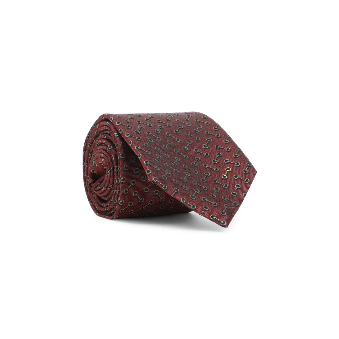 Gucci Bordeaux Red Silk Gaspar Tie