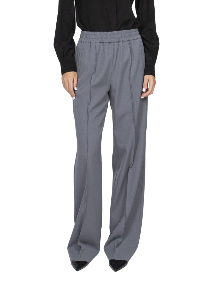 Dolce & Gabbana High Elastic Waistband Wide-Leg Pants