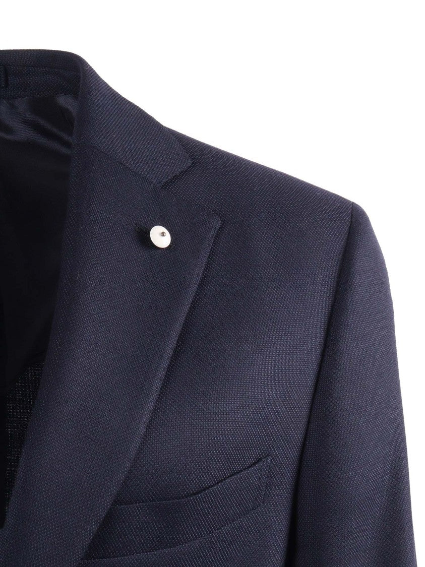 L.B.M. 1911 Tailored Drop 7 Notch Blazer
