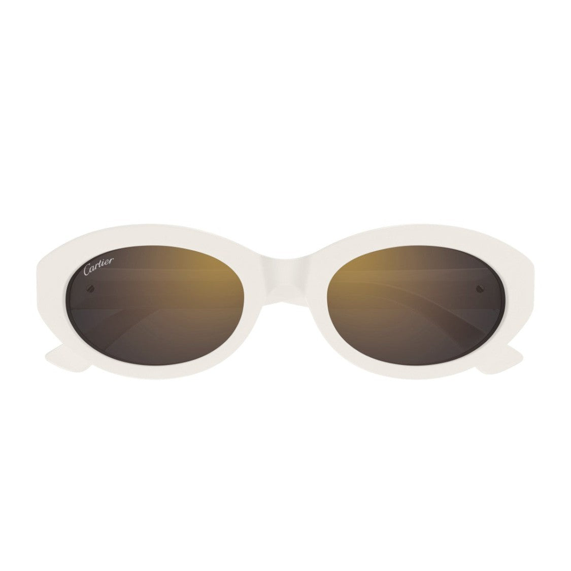 Cartier Ivory C De Cartier Ct0588s Recycled Acetate Almond Sunglasses