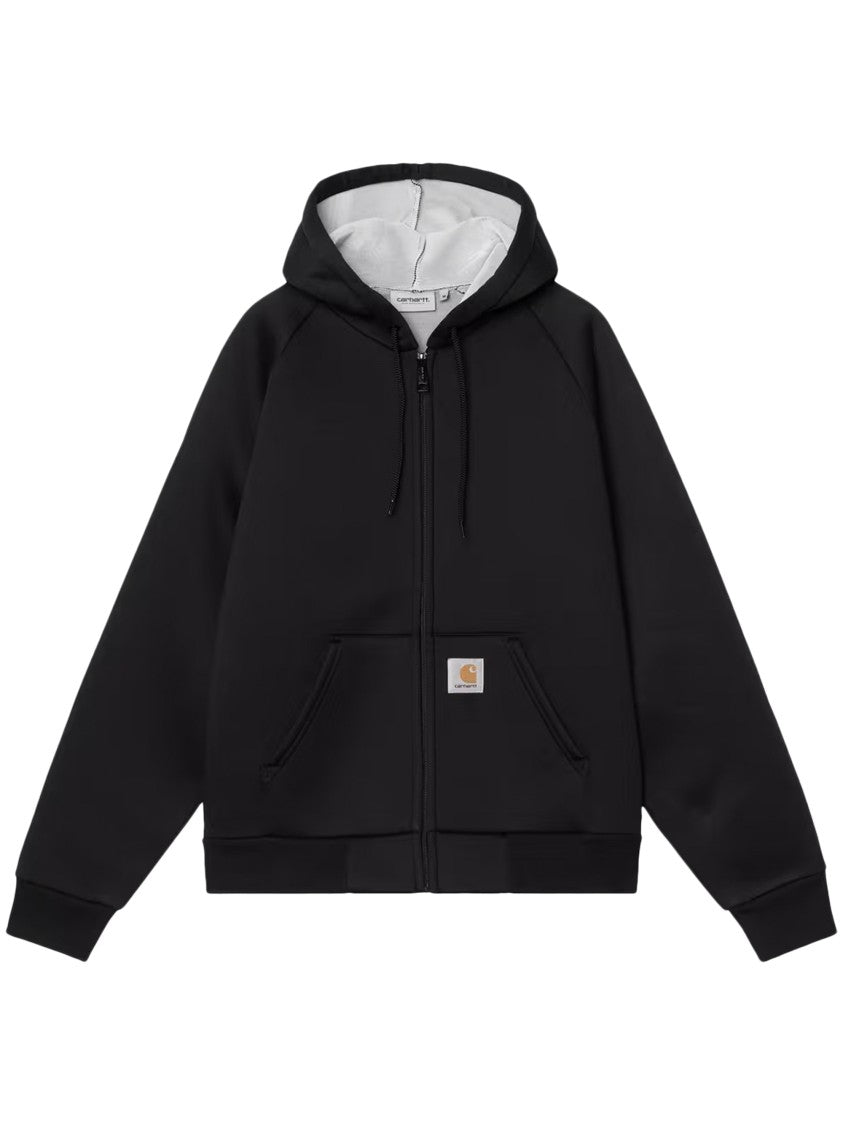 Carhartt Wip Car-Lux Hooded Jacket Black Zip Jacket