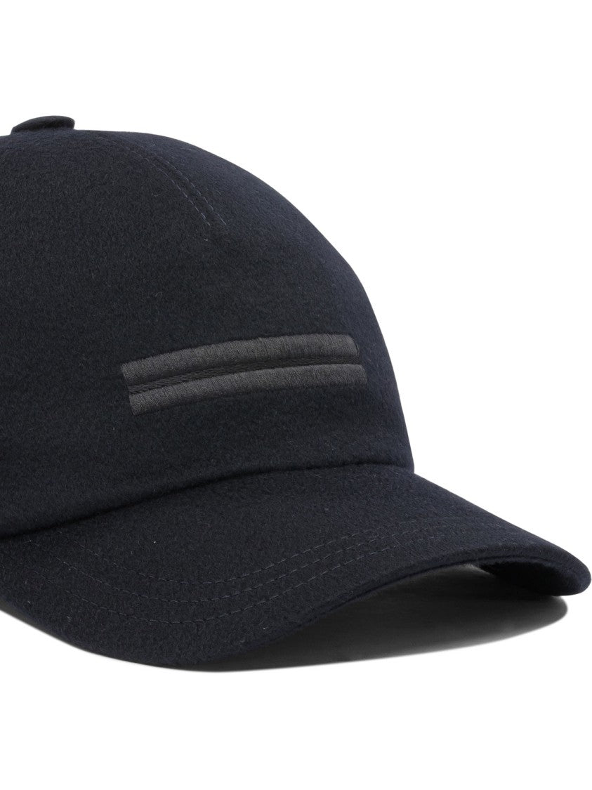 Zegna Cashmere Hat With Structured Crown