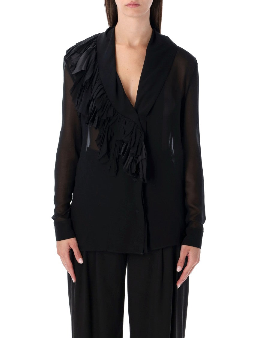 Alberta Ferretti Georgette Shirt