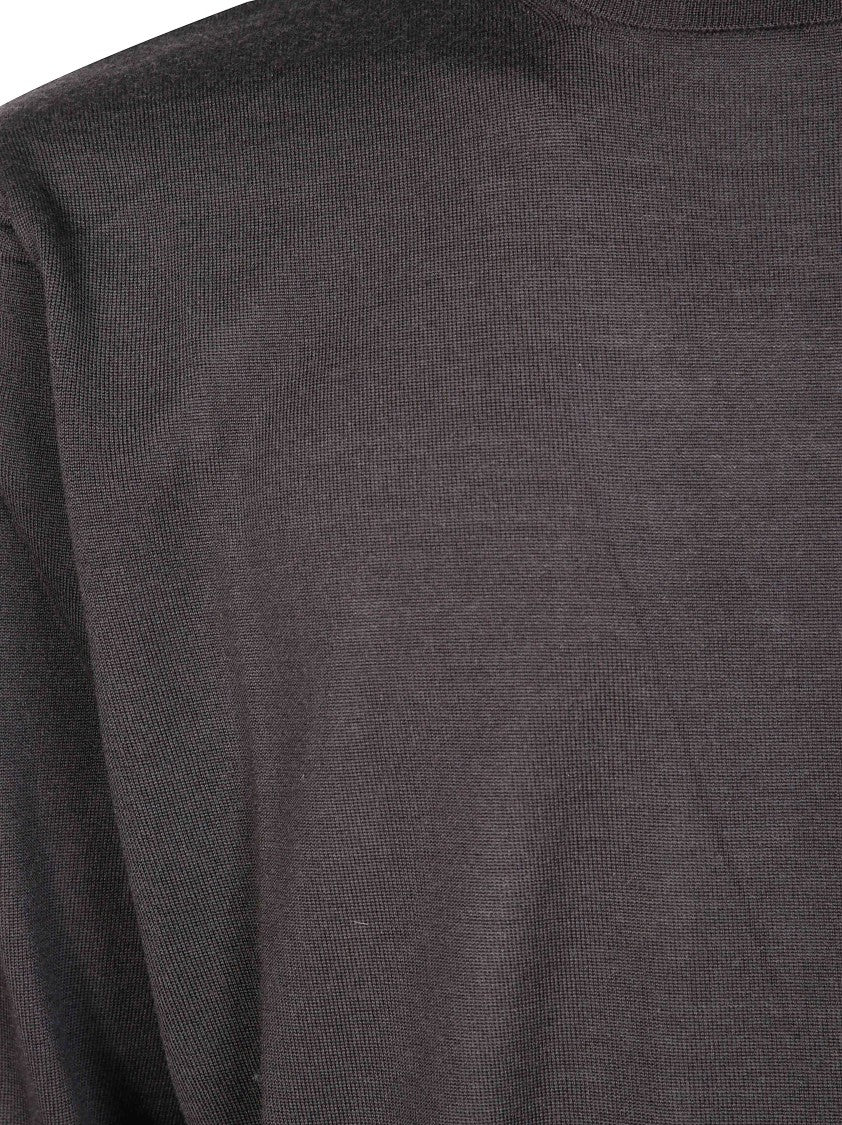 Filippo De Laurentiis Memoris Fitted Long-Sleeve Mock-Neck Sweater