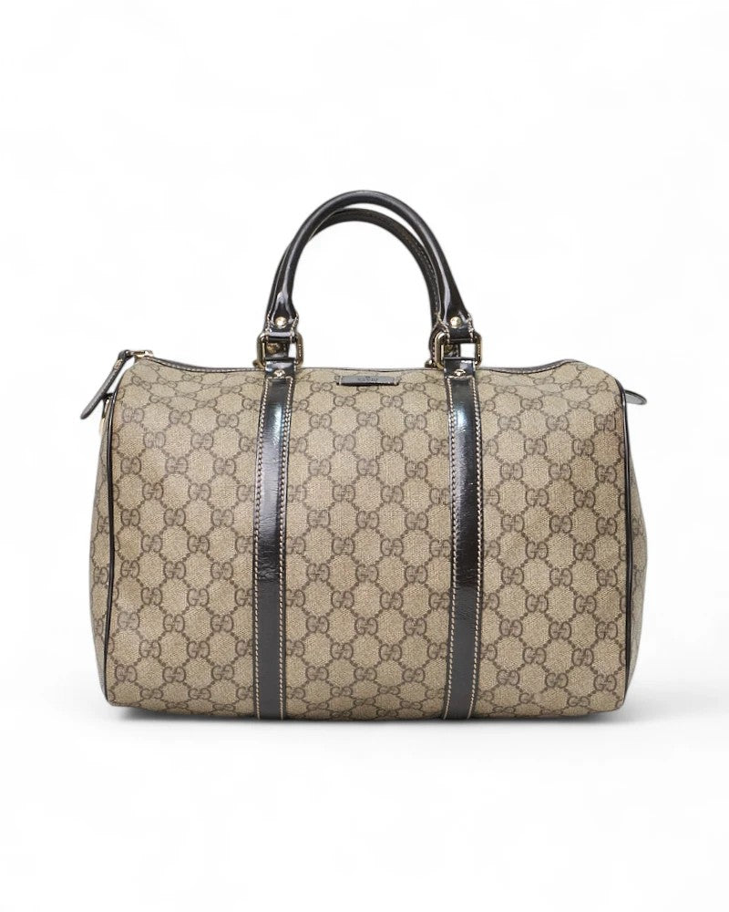 Gucci Boston Medium Gg Supreme Brown
