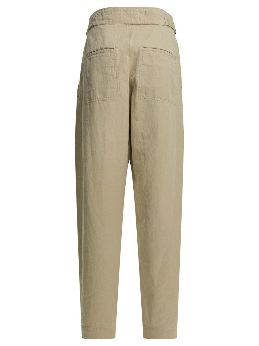 Isabel Marant Étoile High-Waisted Trousers With Relaxed Fit