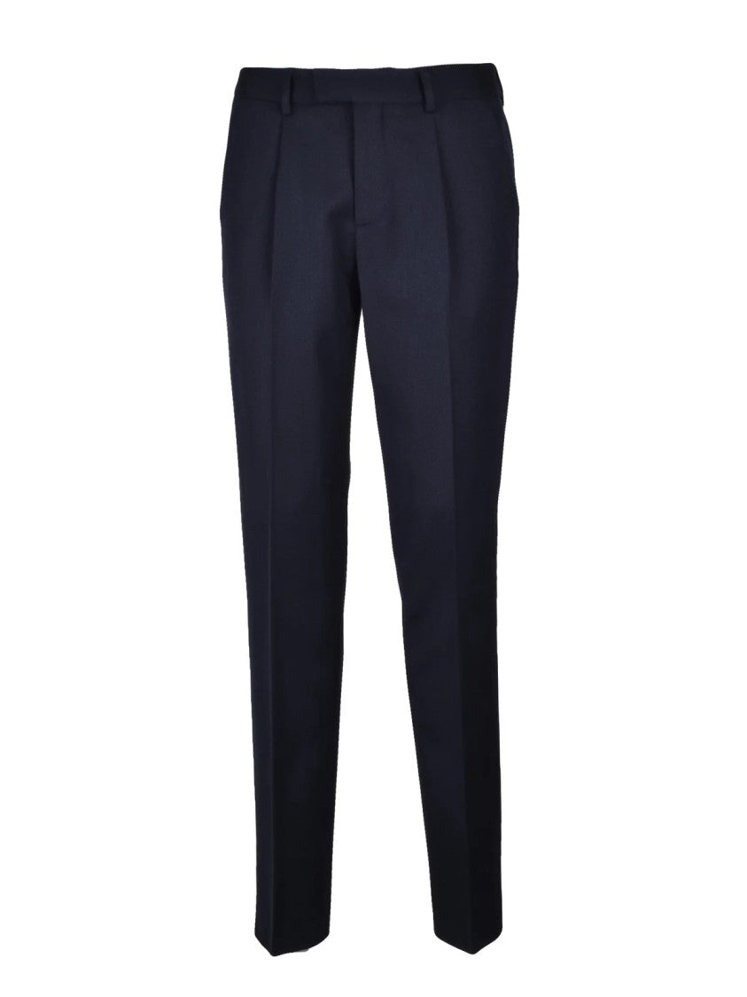 Michele Paoloni Midnight Blue Virgin Wool Polyamide Suit