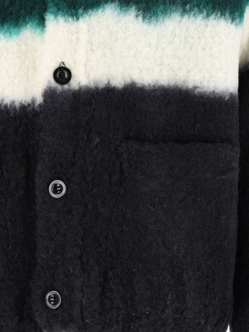 Sacai Multicolor Wool Cardigan