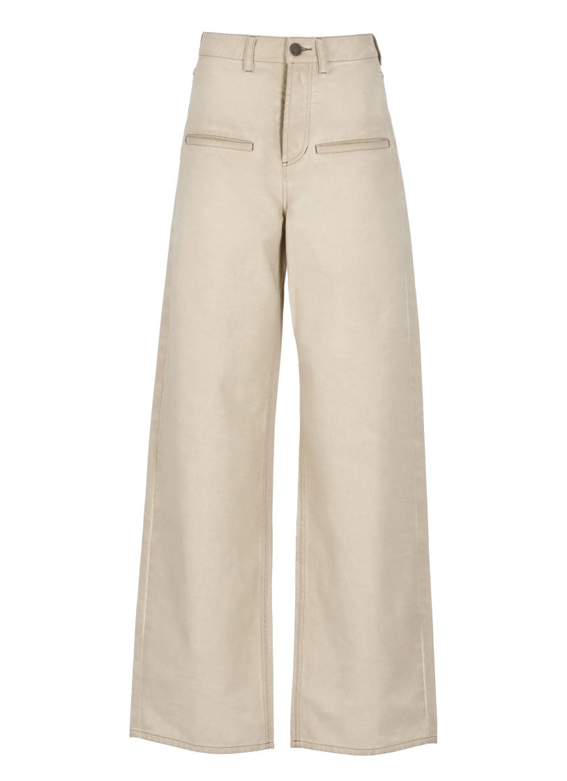 Uma Wang Beige Ball Pants