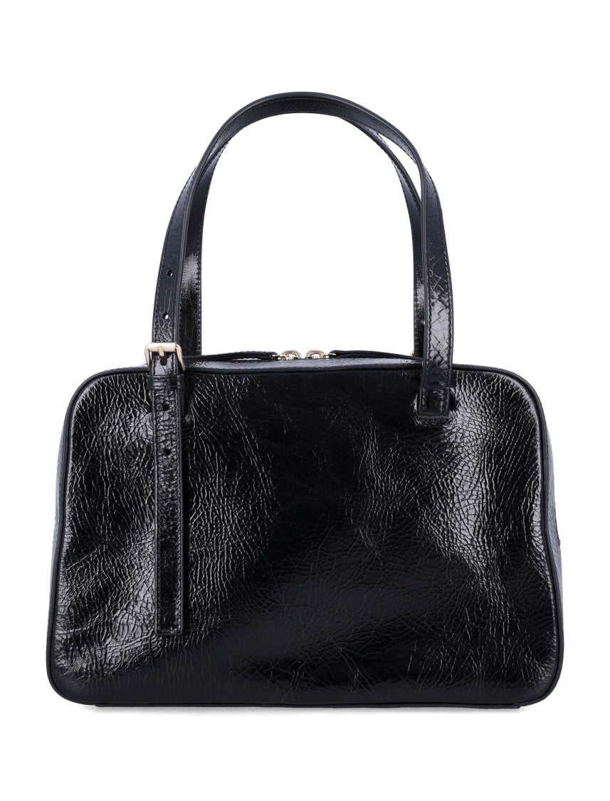 A.P.C. Virginie Patent Leather Bag