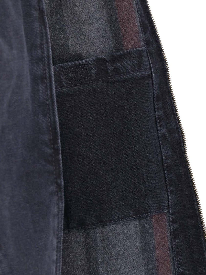 Carhartt Wip Black Og Detroit Cotton Jacket