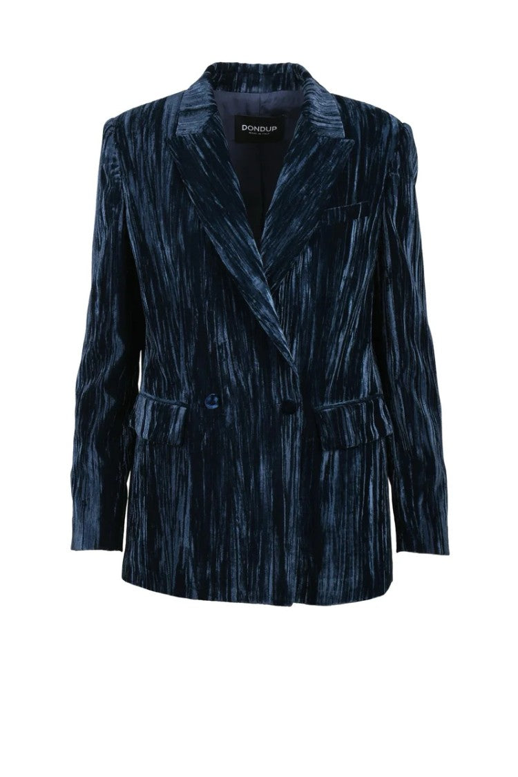 Dondup Velvet Jacket - Multicolor