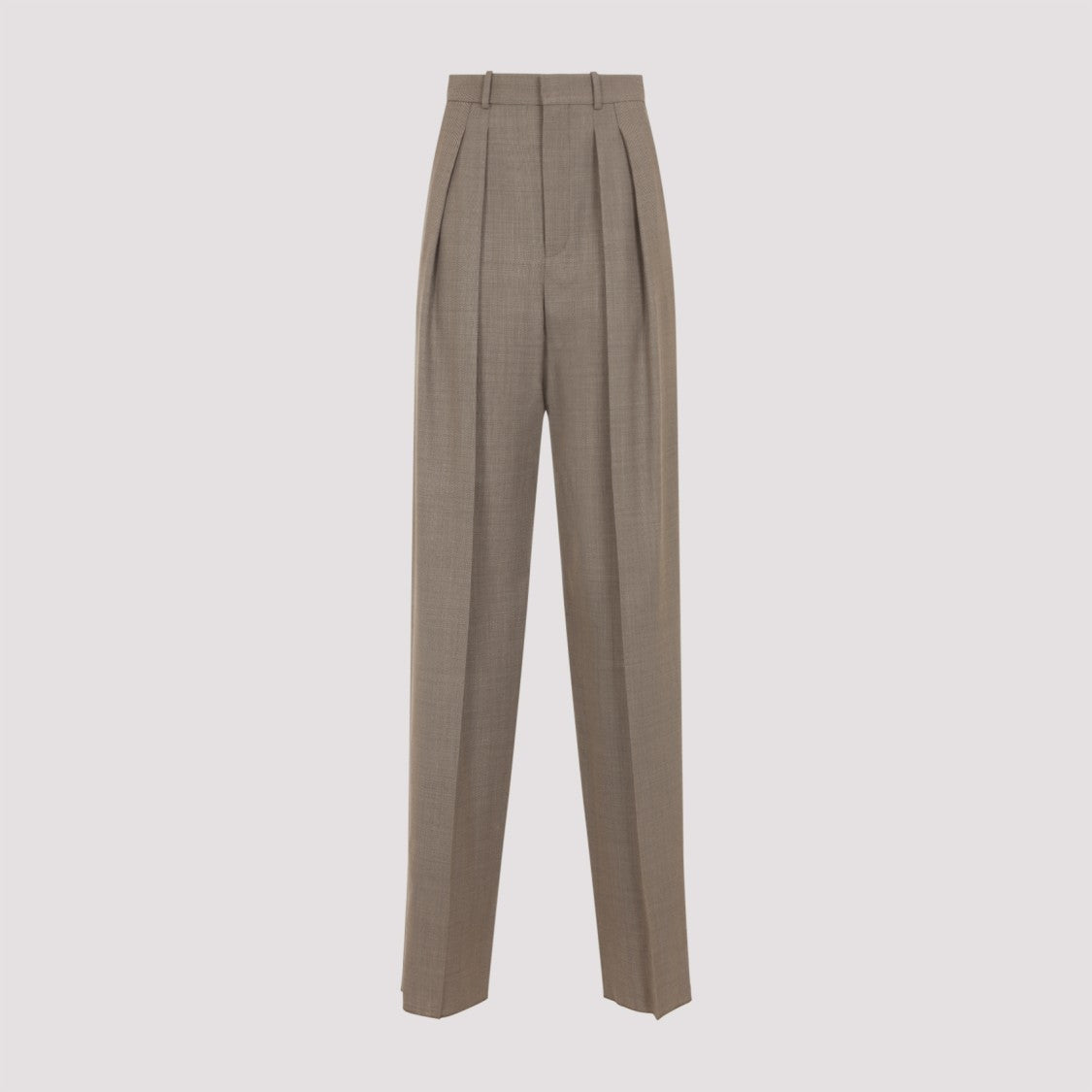 Saint Laurent High-Waisted Trousers With Tailored Fit