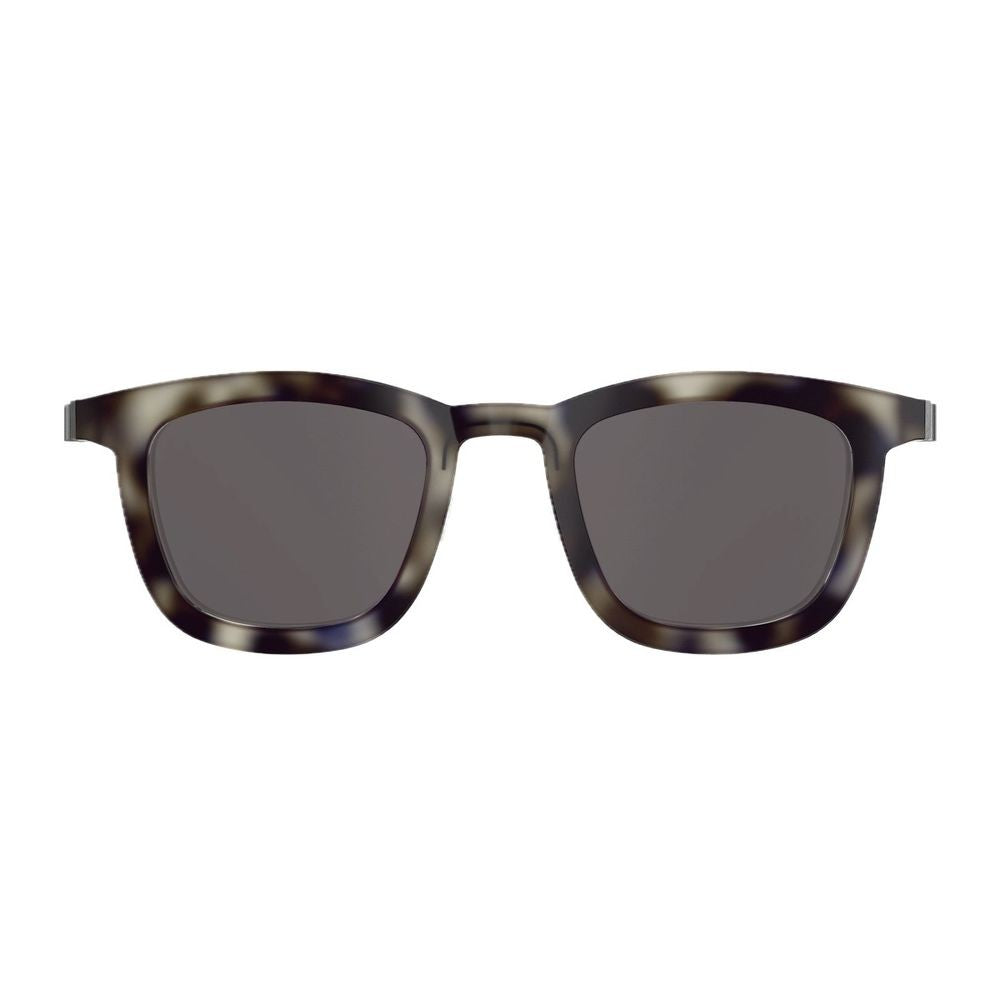 Lindberg Lindberg Sun Titanium 85097 K286/ Al24/10/Sl127 Tortoise Squared Tortoise Pattern Sunglasses