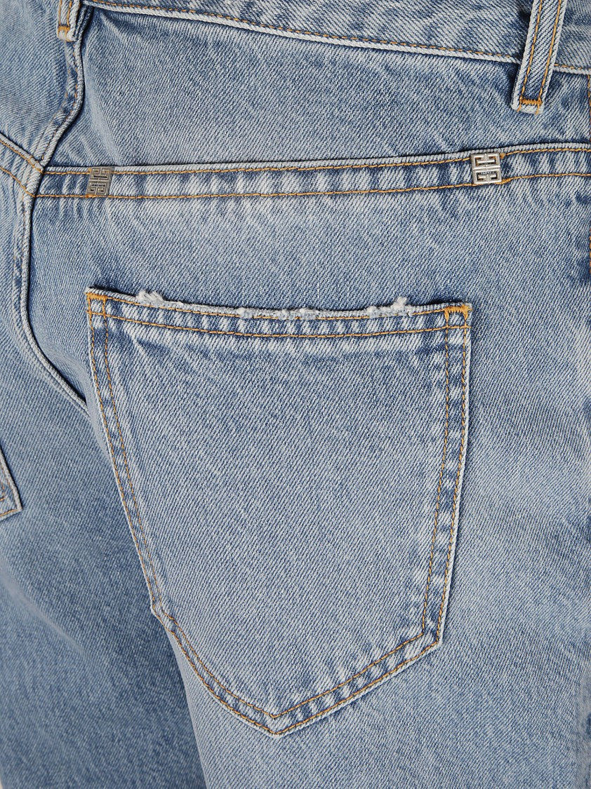 Givenchy Classic High-Waisted Straight-Leg Denim