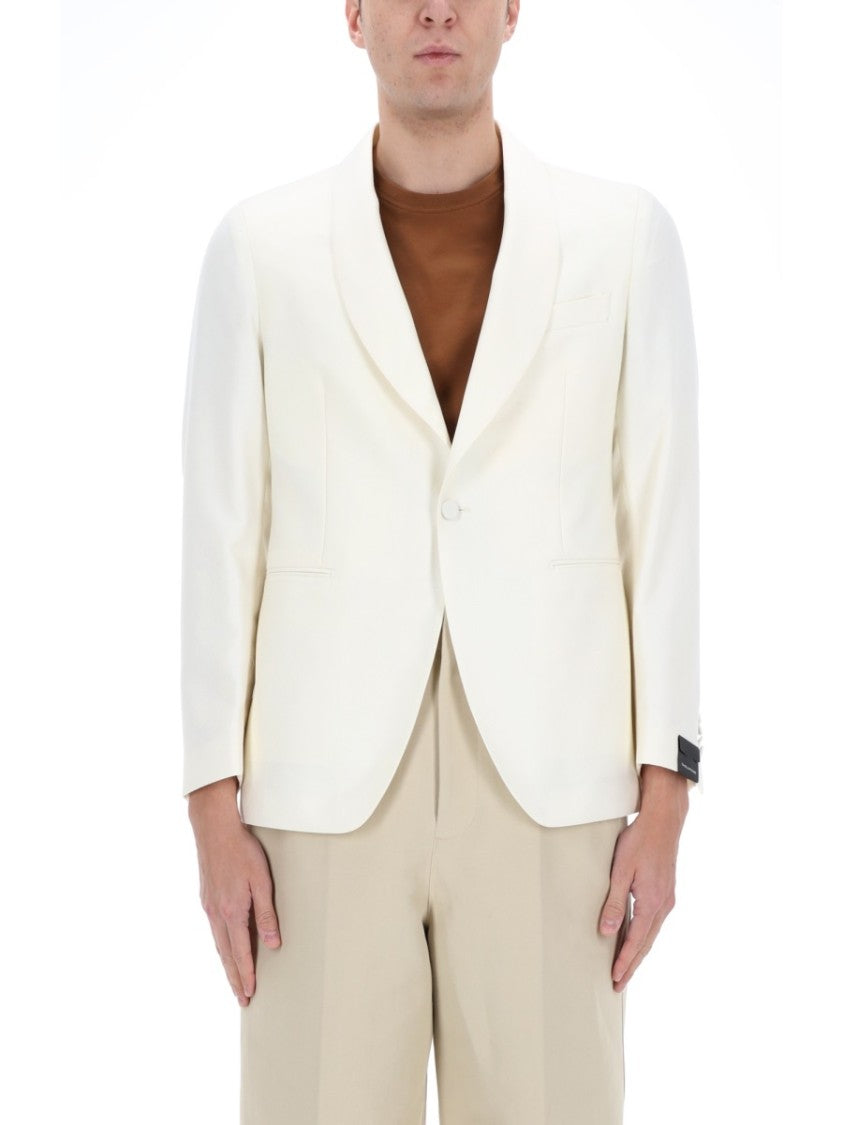 Tagliatore Vesuvius Virgin Wool Shawl Blazer