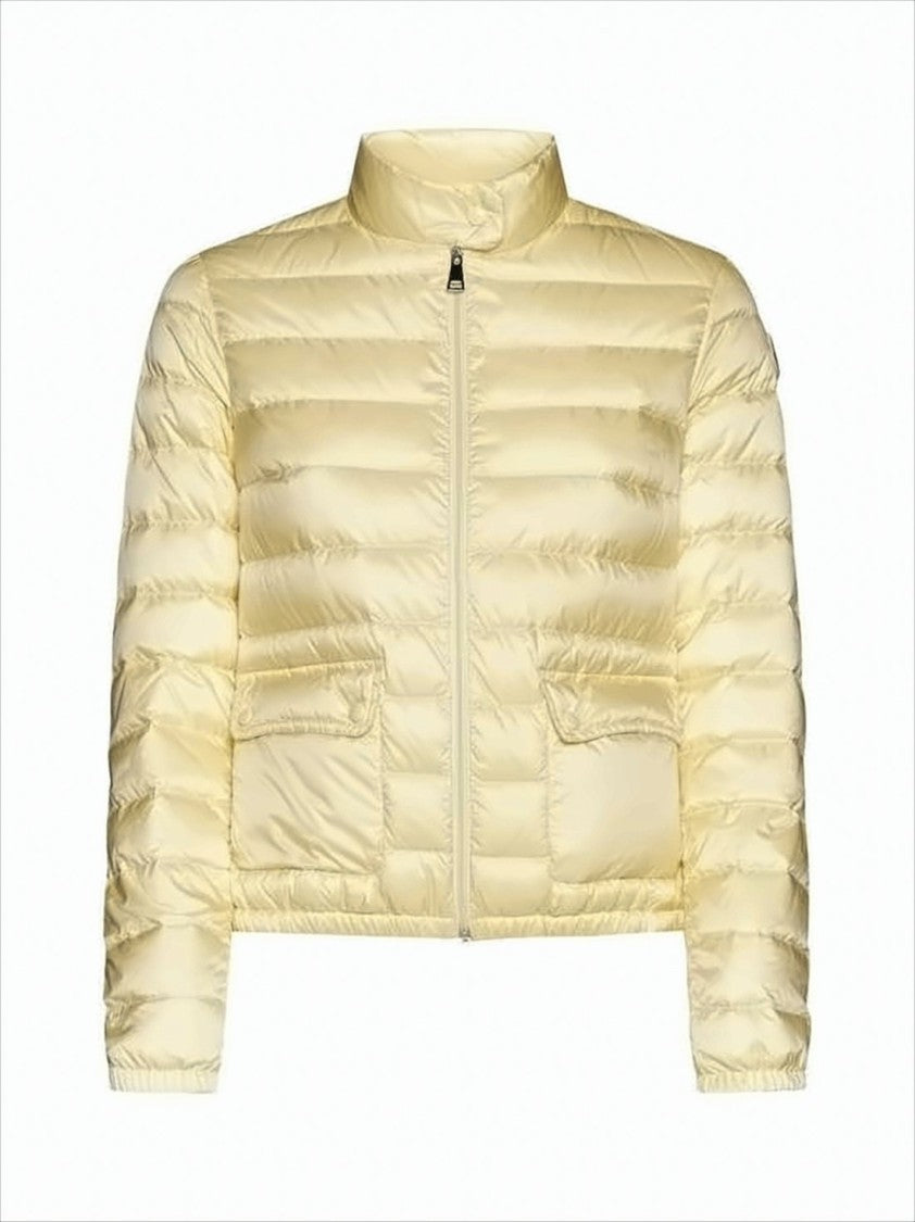 Moncler Quilted Puffer Jacket With High Collar