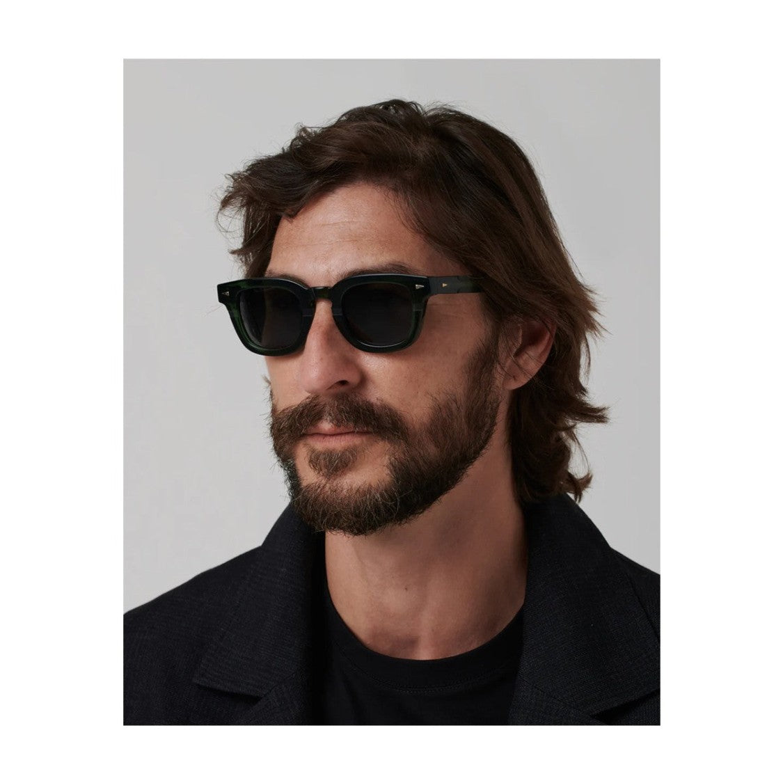 Ahlem Green Champ De Mars Sunglasses